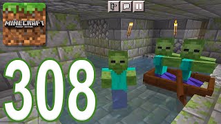 Minecraft: PE - Gameplay Walkthrough Part 308 - Escape The Zombie Dungeon Updated (iOS, Android)