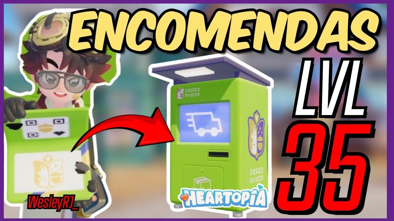 HEARTOPIA | ENCOMENDAS, LVL 35, PEDINDO QUALQUER MÓVEL ou ROUPA, CARIMBOS e MAIS