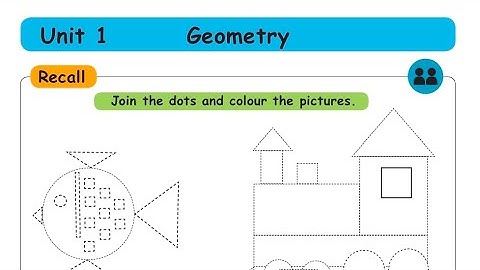 1st std Maths - Term 3 - Unit 1 - Geometry