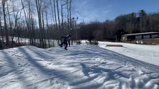 11 Year Old's First Cork 360 On a Snowboard!  #2030 X Games!