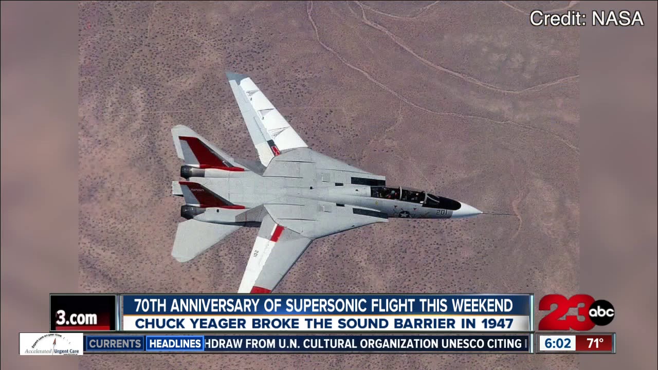 It's the 70th Anniversary of the First Supersonic Flight