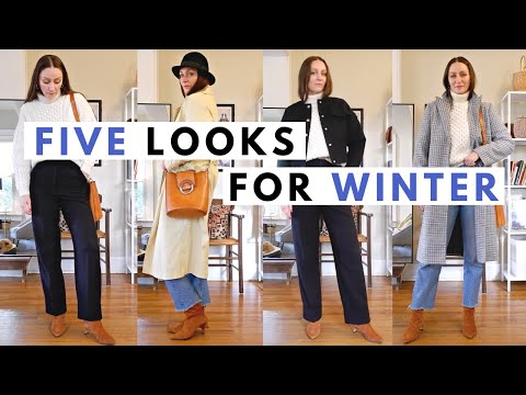 How To Layer For Winter Without Looking Bulky | 5 Autumn Winter Outfits