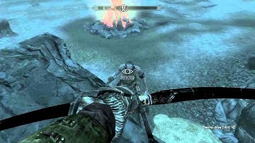 [HD] How To Kill A Giant In Skyrim VERY EASY!!!!