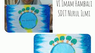 Poster Globalisasi  Karya Kelas VI Imam Hambali