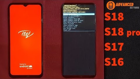 itel s18 (S663L) hard reset not working solution