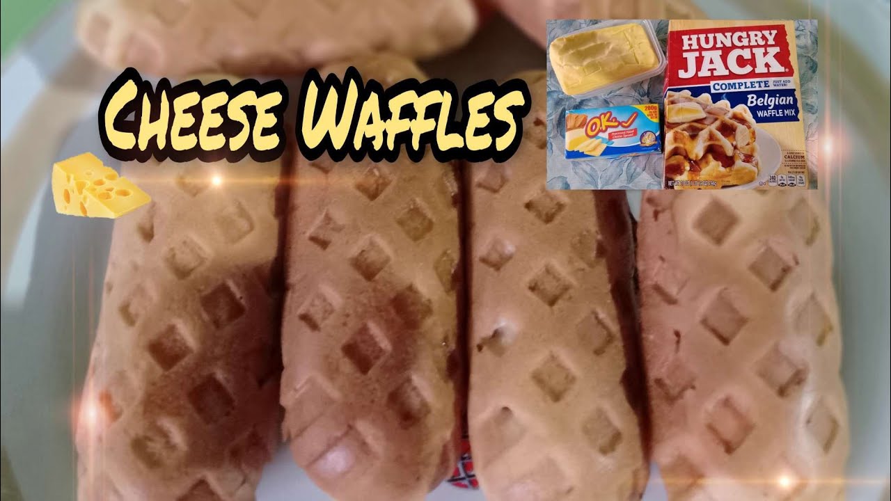 Pinoy Cheese Waffles Home Miryenda Recipe YouTube