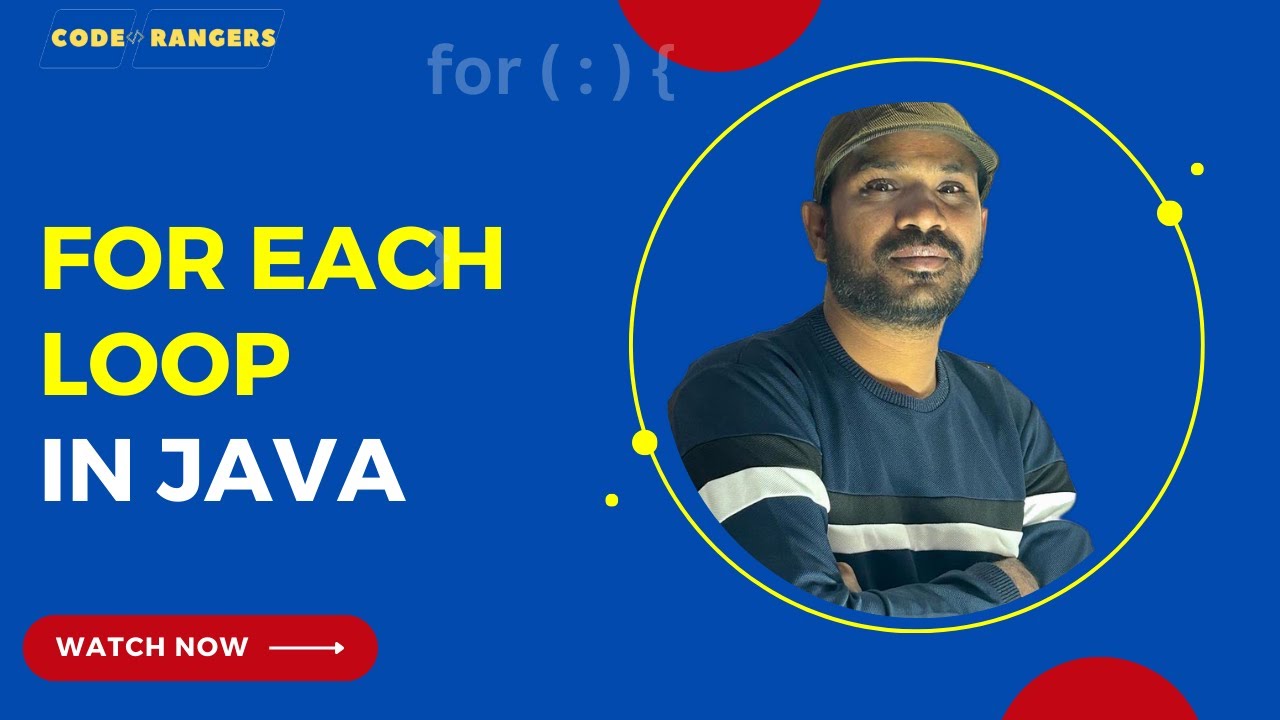 For Each Loop in Java ! For Each Loop ! #L15 - YouTube