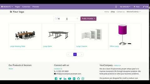 DEMO: algolia instant search odoo