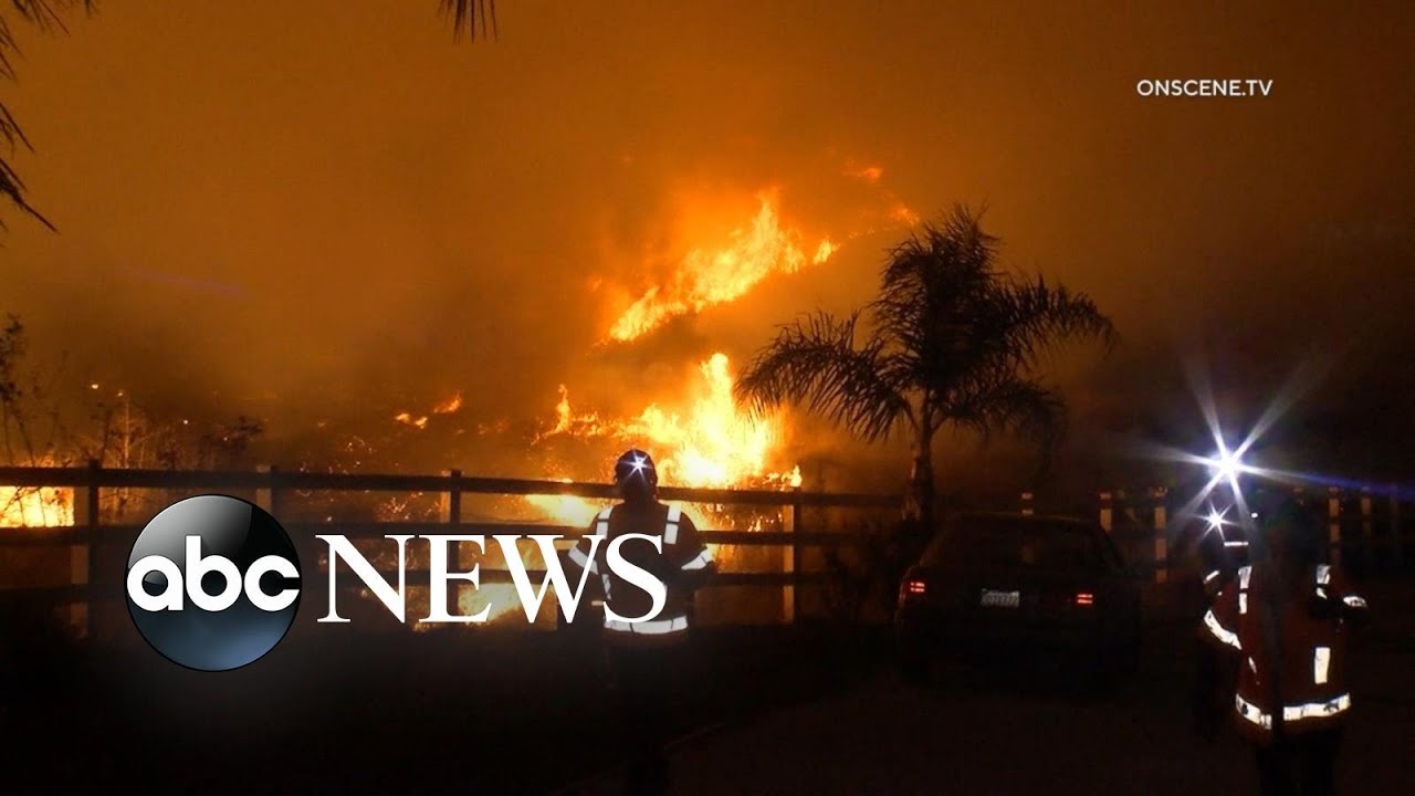 NOVEMBER 2019: New California fire forces thousands to evacuate l ABC news