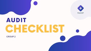 AUDIT CHECKLIST ( GROUP 2 ) | SBP3073 FOOD QUALITY ASSURANCE