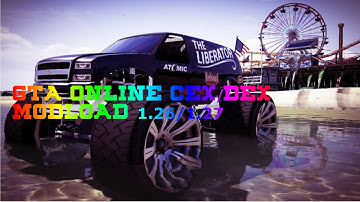 GTA5 ONLINE/OFFLINE MODLOADER /1.26/1.27CEX/DEX/DOWNLOAD