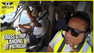 Teamwork! Solomon Airlines DHC-6 Twin Otter Seghe Grass Strip Landing by Patricia! [AirClips] by Air-Clips.com 1,244 views 1 month ago 3 minutes, 57 seconds