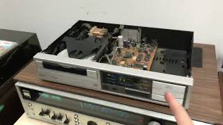 Receiver Fisher 514 Cd player Philips CD 350 Toca Discos Pioneer PL-12d