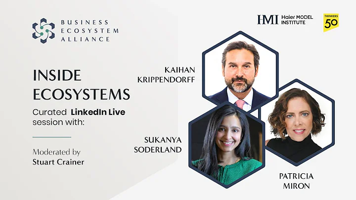 ECOSYSTEMS@WORK with Sukanya Soderland, Patricia M...