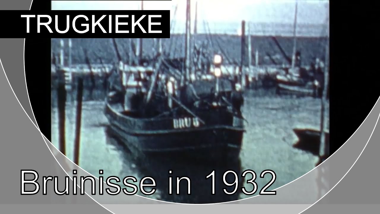 TRUGKIEKE - Bruinisse in 1932 en 1934.