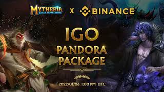 MYTHERIA X BINANCE NFT WATCH EXCLUSIVE PANDORA PACKAGE PREVIEW