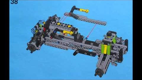 Lego Technic Formula Offroader B-model instructions