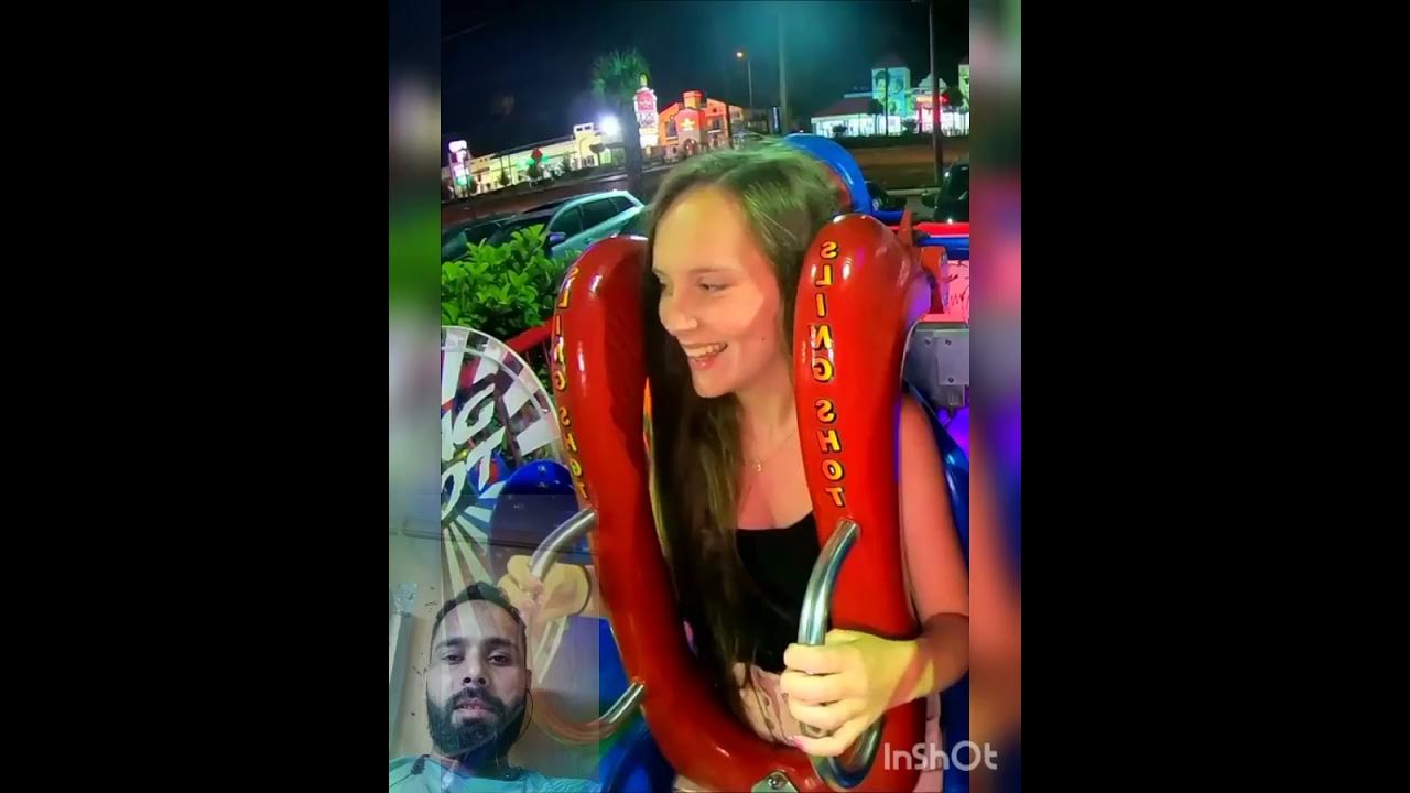 orlando slingshot boobs come out slingshot rides slingshot ride