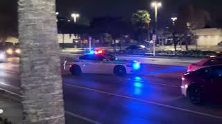 Miami Dade Police responding Code 3.