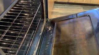 How to remove a Samsung oven door