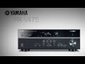 Yamaha RXV475BL Overview