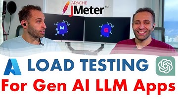 Load Testing For Generative AI LLM Apps Using JMeter
