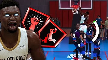 ZION WILLIAMSON + 13 CAPBREAKERS TURNED THIS BUILD INTO A UNSTOPPABLE SLASHER (NBA 2K26)