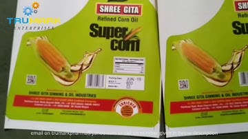 INKJET  PRINTING LABELS WITH  FRICTION FEEDER CONVEYOR