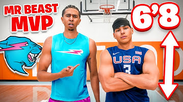 INSANE 1v1 Basketball vs Marlon!