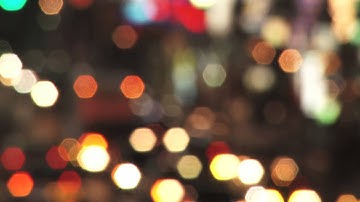Free Stock Footage -  Bokeh (Lights, Head Lights, Car Lights, Traffic)