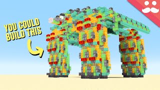 Giant Minecraft machines are embarrassingly simple