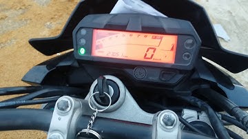 Yamaha FZ S V2.0 Crash safety sensor feature
