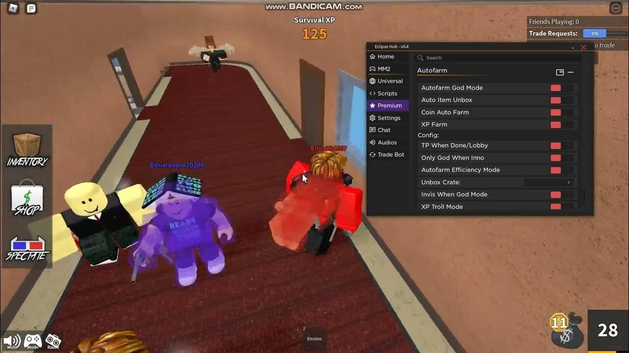 roblox mm2 script pastebin eclipse hub OP YouTube