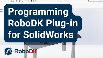 Robot Programming with SolidWorks - Preview - RoboDK Plug-In