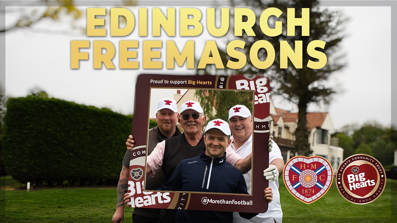 Edinburgh Freemasons Swing for a Cause: Supporting Big Hearts Charity on the Golf Course
