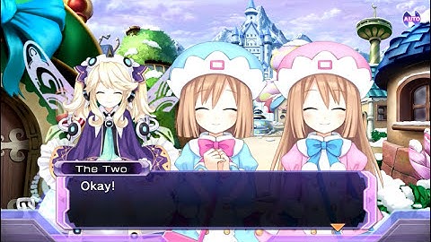 Hyperdimension Neptunia Re;Birth 1 - True Ending with Nepgear, Uni and Rom Ram