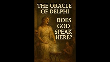 the Oracle of Delphi – Does God Speak Here ?