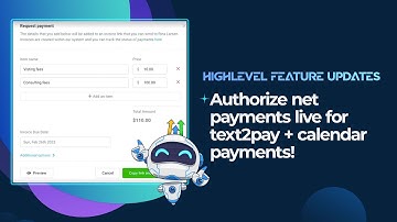 Authorize net payments live for text2pay + calendar payments!