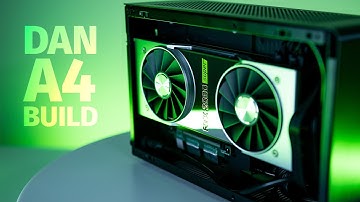 Small Form Factor Gaming PC! We break down a Dan A4 SFX V4.1 build. | Robeytech