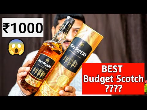 Best Budget Scotch ? | 100 Pipers Blended Scotch Whisky | The Whiskeypedia