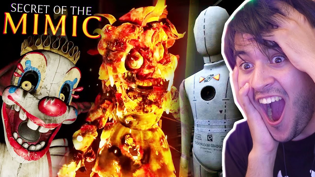 3 NUEVOS GAMEPLAY TRÁILERS de FNAF SECRET OF THE MIMIC | REACCIÓN y ...