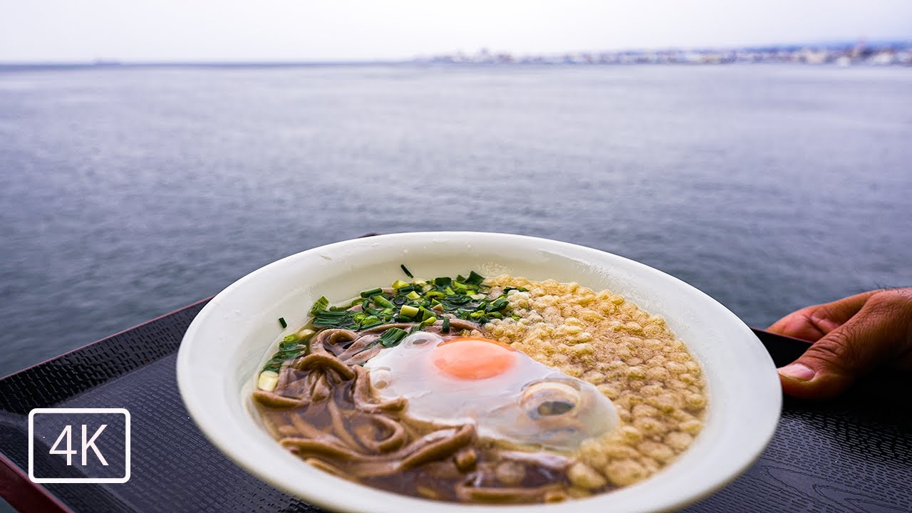 【海上のうどん・そば「やぶ金」】40 years on the sea! Udon and soba 