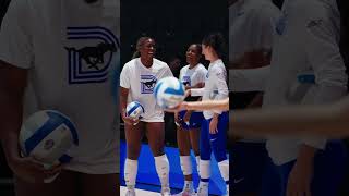 SMU volleyball micd up, with Favor Anyanwu 🎤 #shorts