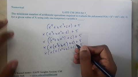 GATE CSE 2014 SET 3 Q ||Algorithms || GATE Insights Version: CSE