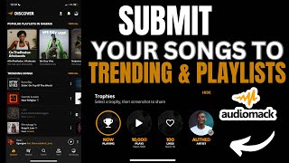 Submit Your Song to Trending & Added to Playlists on Audiomack.. (full guide)