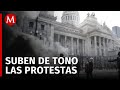 Tensión en Argentina por protestas contra nuevo paquete de reformas de Milei