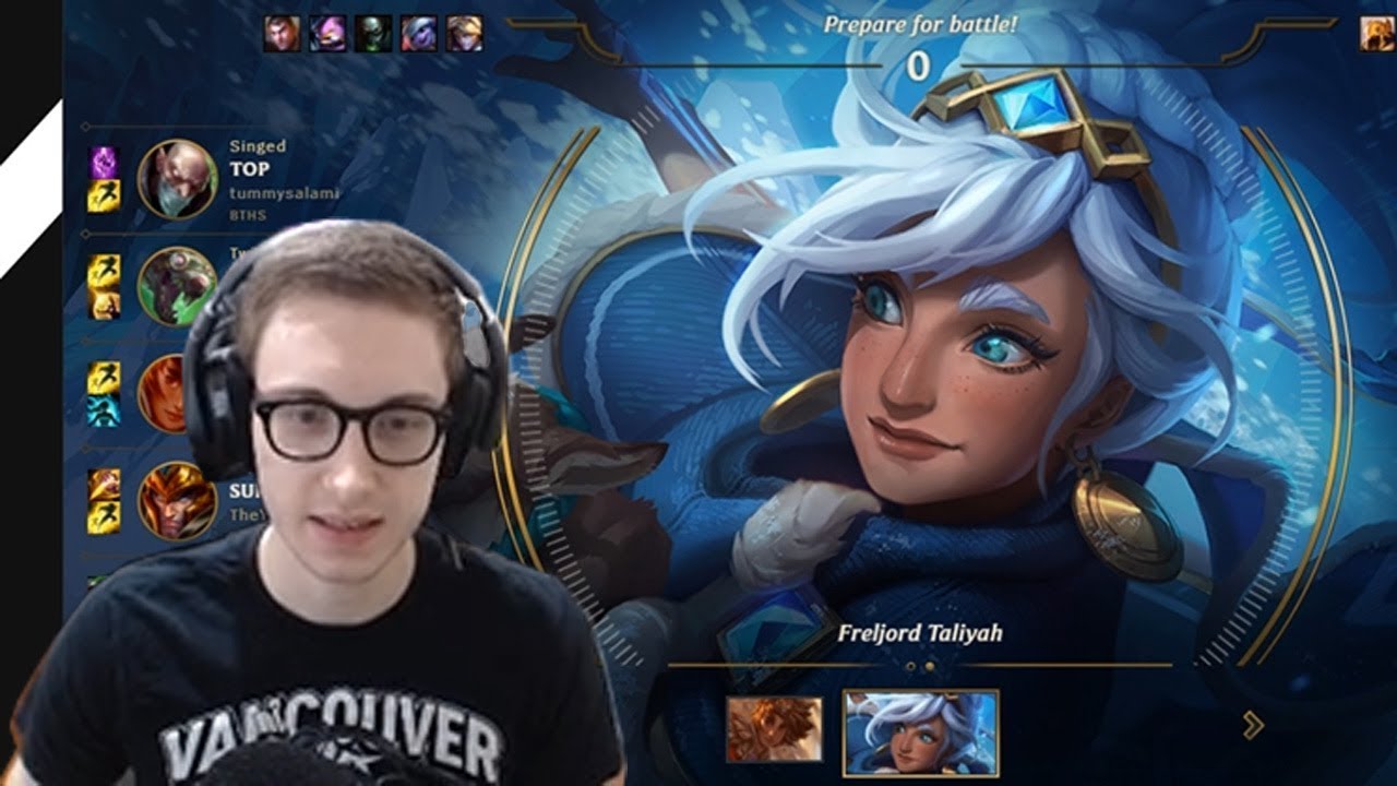 544. Bjergsen - Taliyah vs Orianna - Mid - November 6th, 2017 - Season 7 Patch 7.21