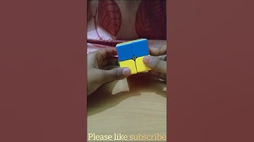 how to make super flip pattern on 2x2 cube @mrcubey #shorts