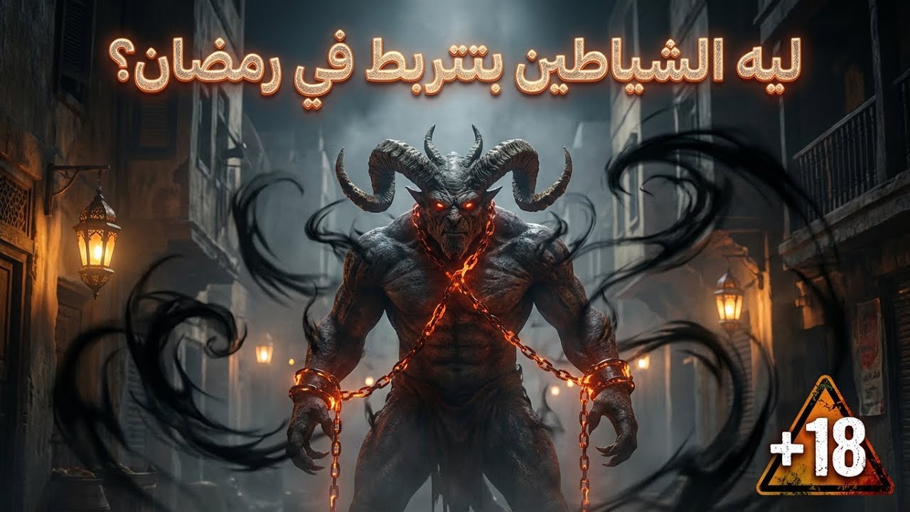 ليه الشياطين بتتربط في رمضان؟ أسرار لم تسمع عنها من قبل!”