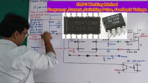 #Power Supply PWM UC3842 By Design|| Frequency Current Feedback Voltage || Details